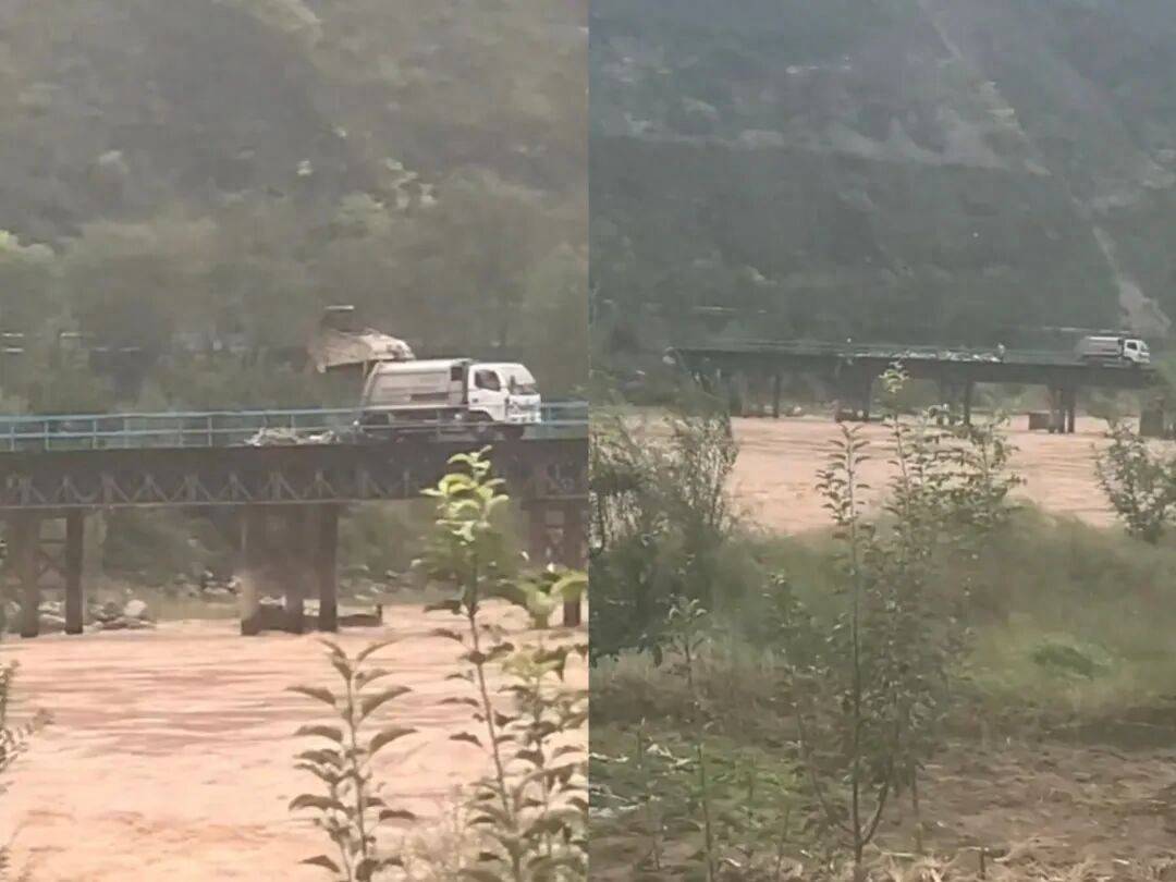 甘肅天水垃圾車往渭河傾倒垃圾，村民稱河里漲水，大橋無監(jiān)控，鎮(zhèn)政府：正在調(diào)查處理:西鳳酒
